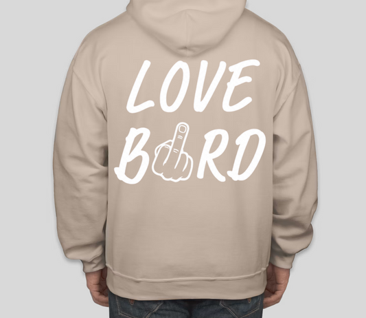 SAND LOVE BIRD UNISEX HOODIE