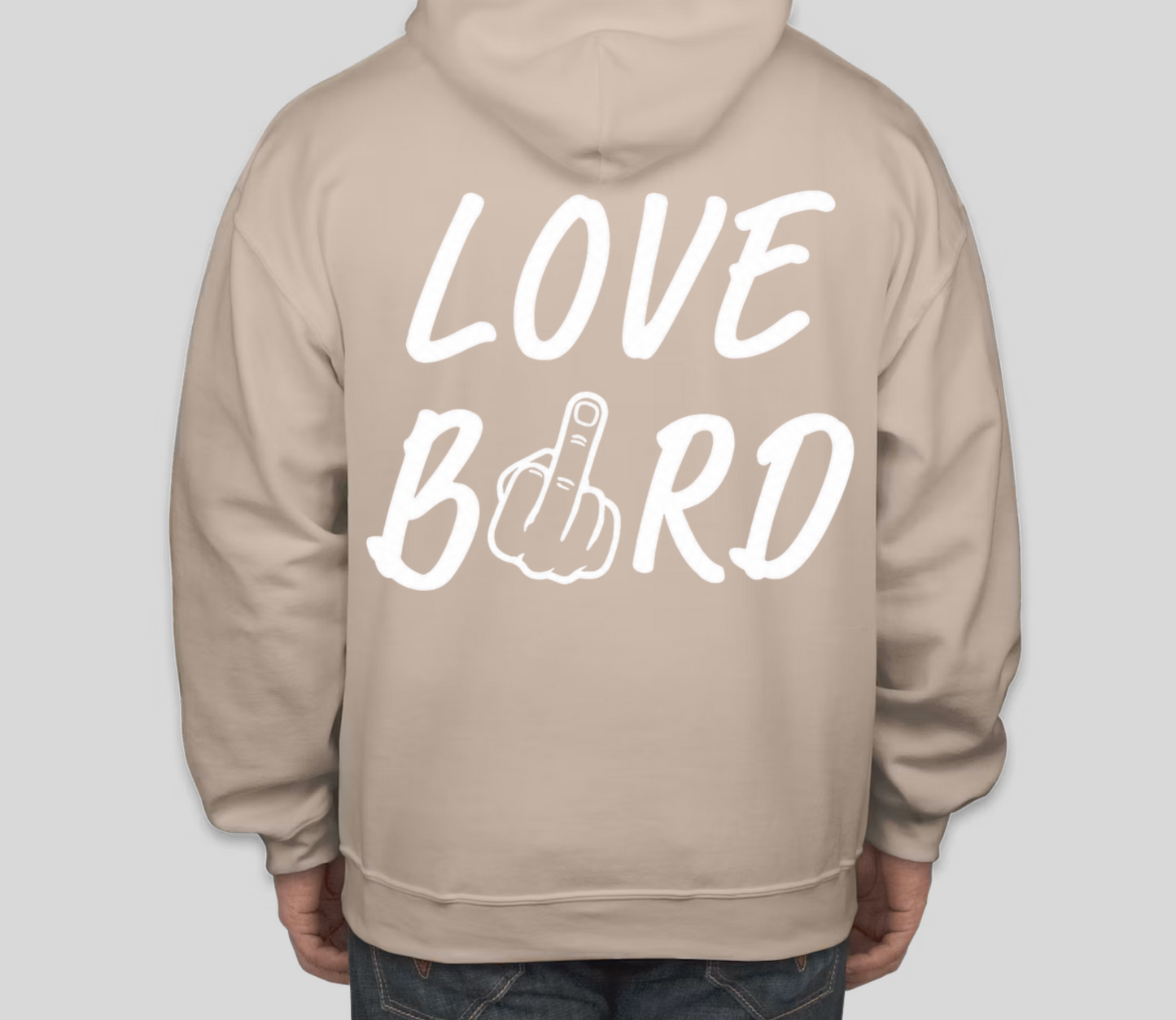 SAND LOVE BIRD UNISEX HOODIE